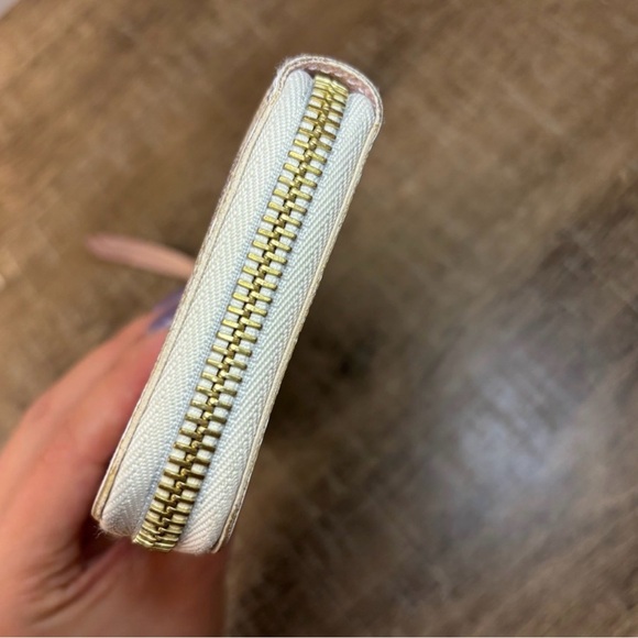 Louis Vuitton Clemence Damier Azur Wallet (Rose Ballerine Pink Interior) - Picture 5 of 8